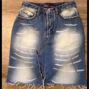BQ Jean Skirt